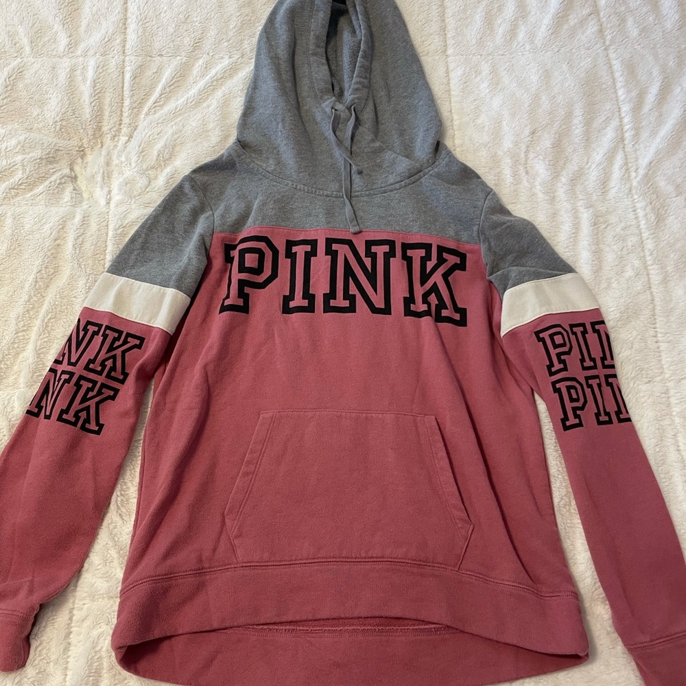 PINK hooded sweatshirt